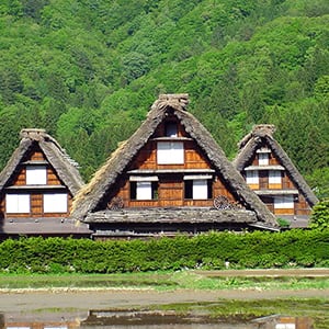 白川郷の写真